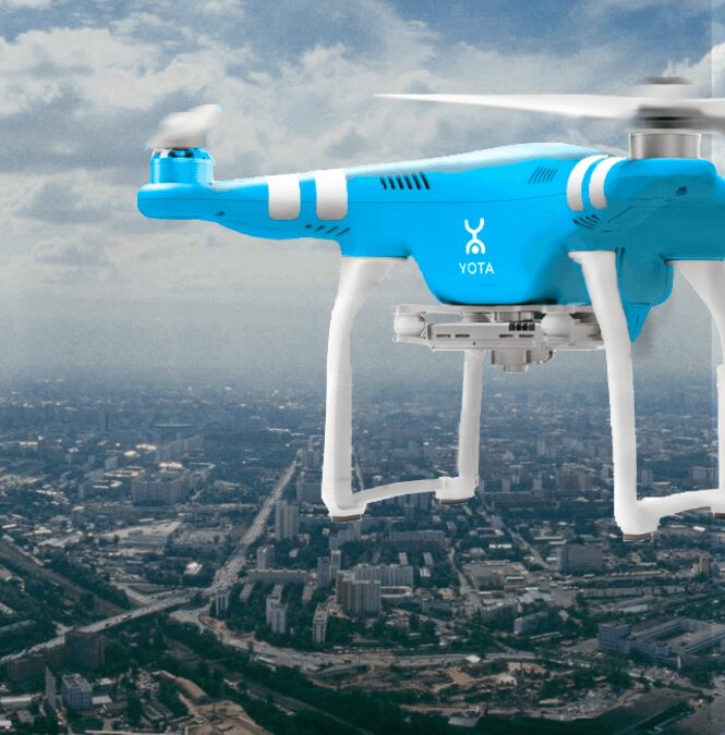 Yota первой в мире среди мобильных операторов запускает доставку SIM-карт дронами