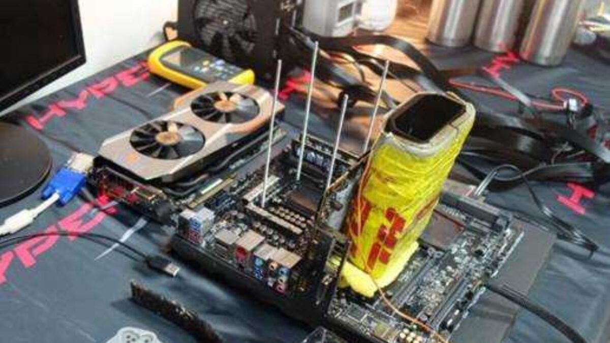 Один из тестовых стендов участников OC Summit 2016