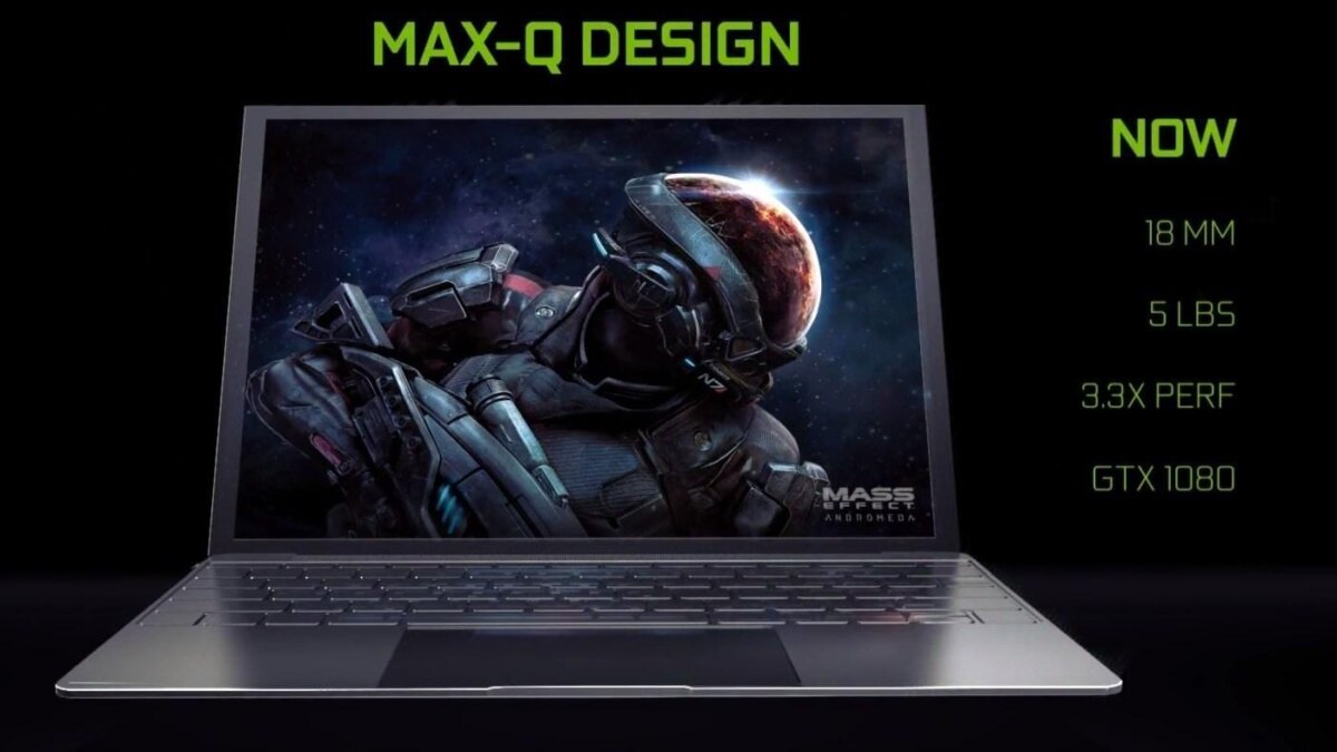 Computex 2017. NVIDIA придумала новый дизайн игровым ноутбукам