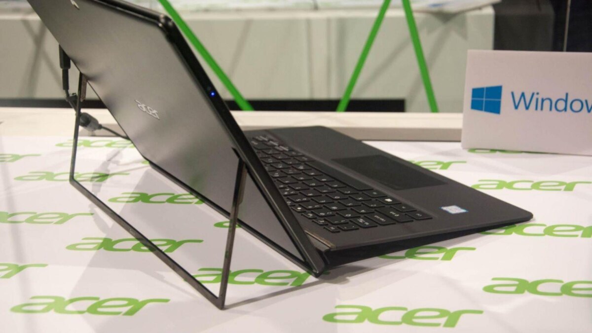 IFA 2017. Ноутбук-трансформер Acer Switch 7 с водяным охлаждением