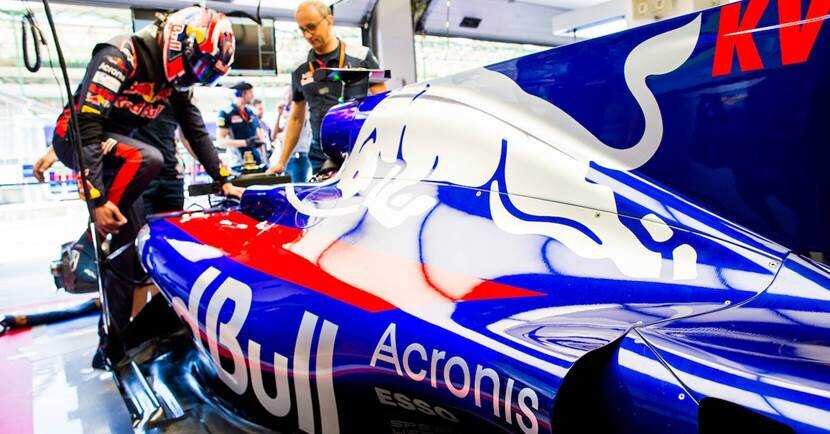 Acronis отмечает год партнерства со Scuderia Toro Rosso