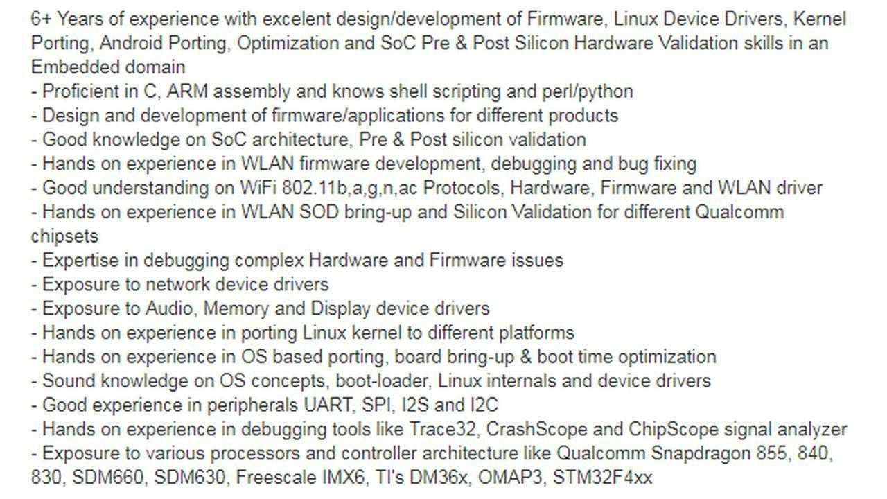 Qualcomm Snapdragon 845 покажут в декабре 3 Qualcomm Snapdragon 855 840 845 LinkedIn