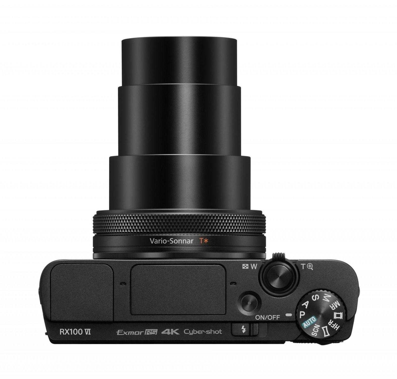 Sony выпустила камеру Cyber-shot RX100 VI в России 9 RX100M6 Top Tele Large