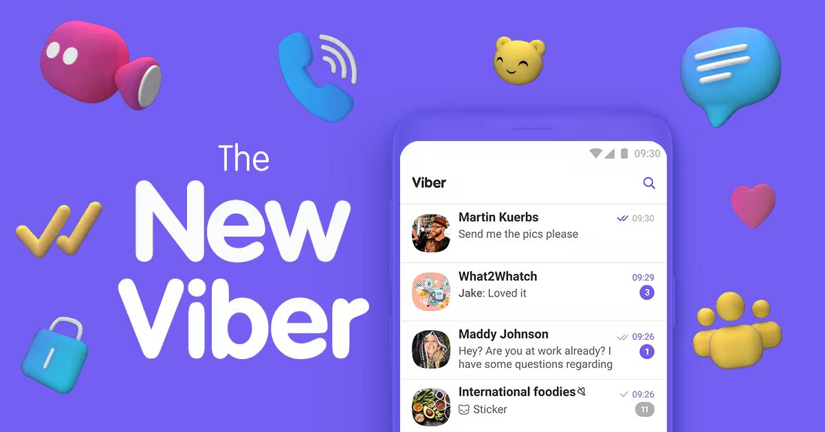 В Viber 10 новый дизайн, групповые звонки и другие обновления