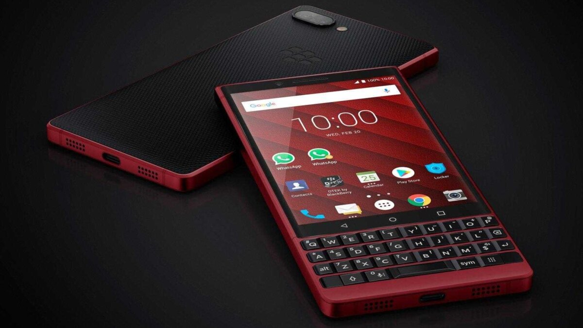 MWC 2019. BlackBerry KEY2 будет в красном цвете и с памятью 128 ГБ