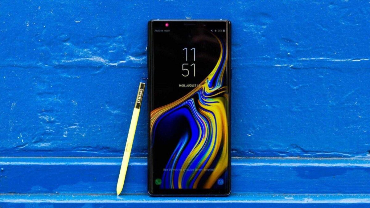 Galaxy Note9 начал получать Android 9 Pie