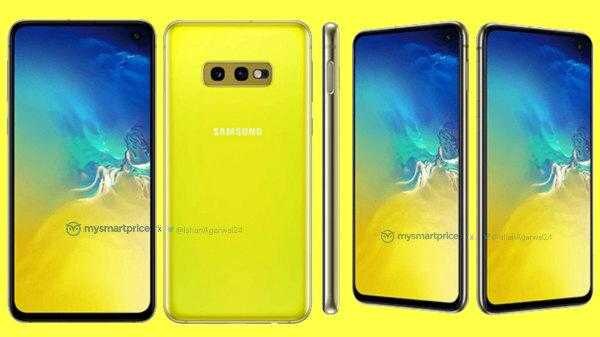 В сети засветился постер Galaxy S10e