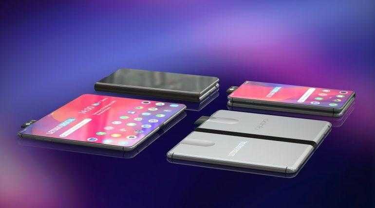 MWC 2019. Складной смартфон Oppo появился на рендерах