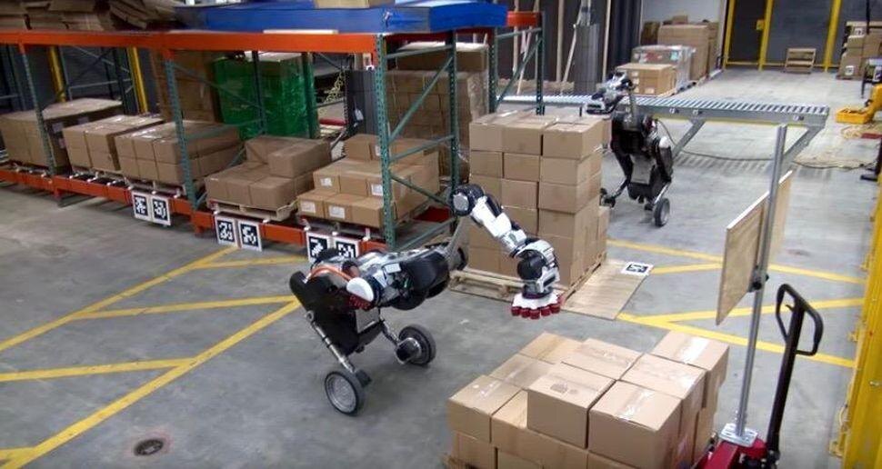 Видео: робот Boston Dynamics складывает коробки как в тетрисе 1 boxes3