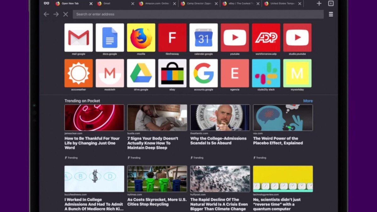 Firefox научился использовать все преимущества iPad