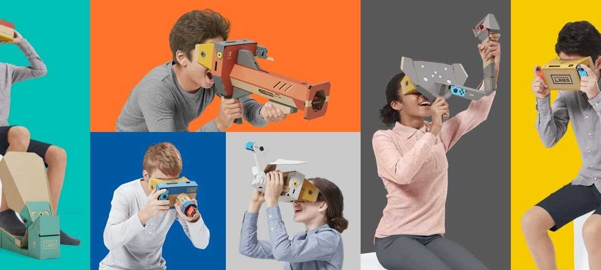 Nintendo выпустила VR-набор Labo для Switch