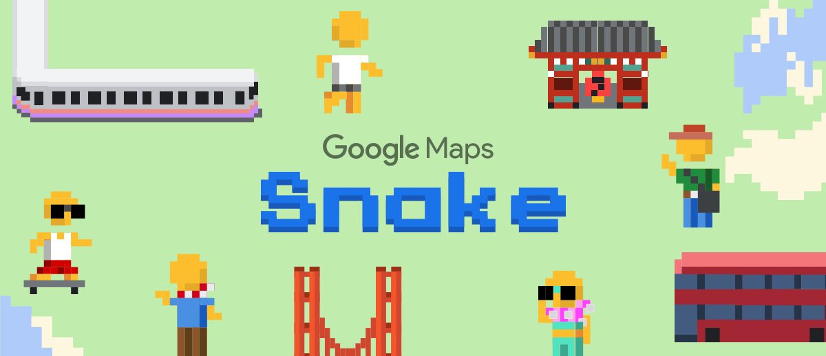 1 апреля: Google Maps добавила игру Змейка в приложение ко дню дурака
