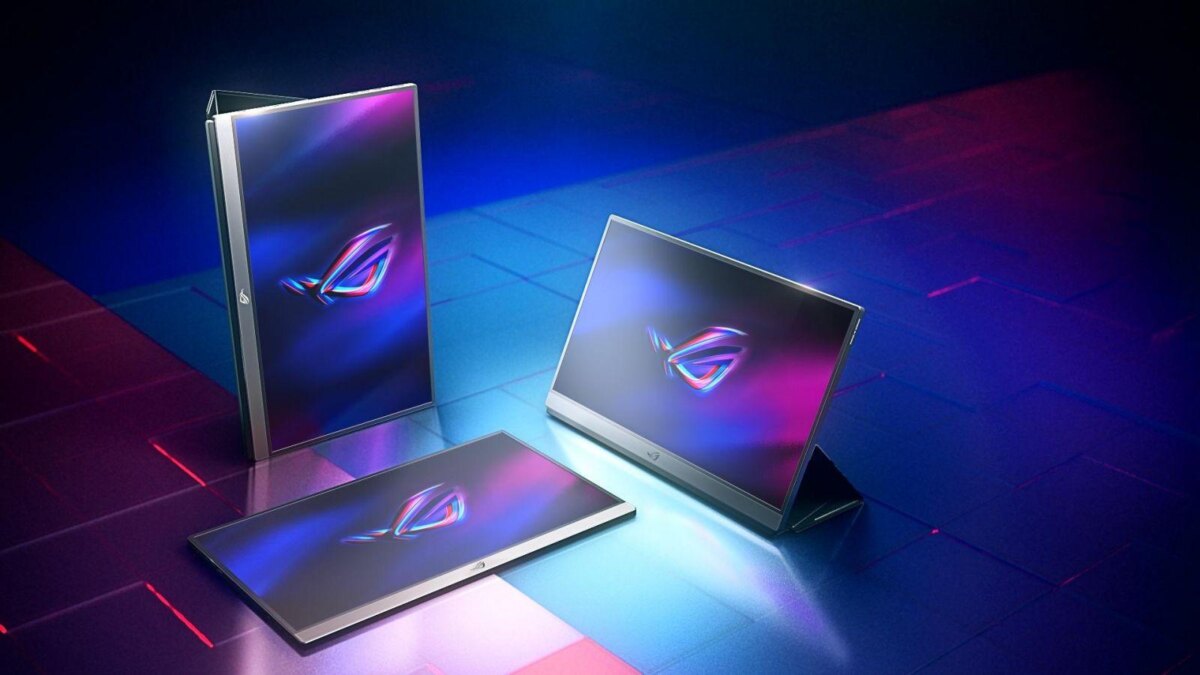 Asus представила портативные мониторы ZenScreen Touch и ROG Strix XG17
