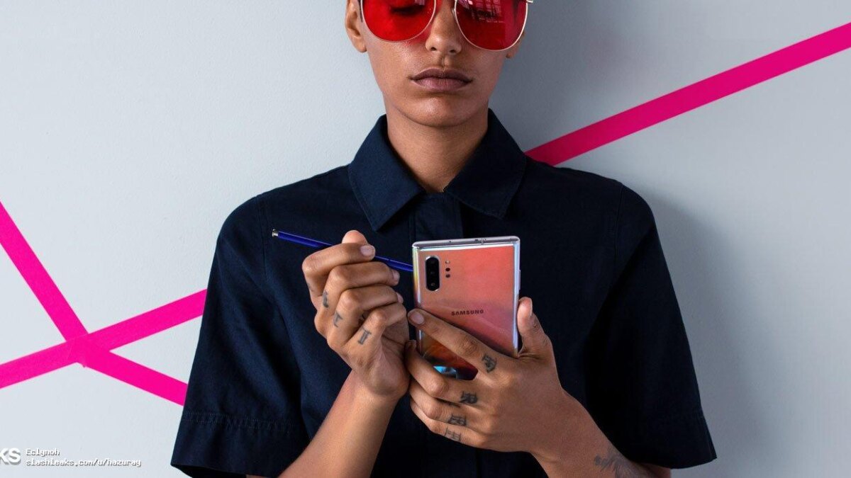 Опубликованы живые фото Samsung Galaxy Note10+