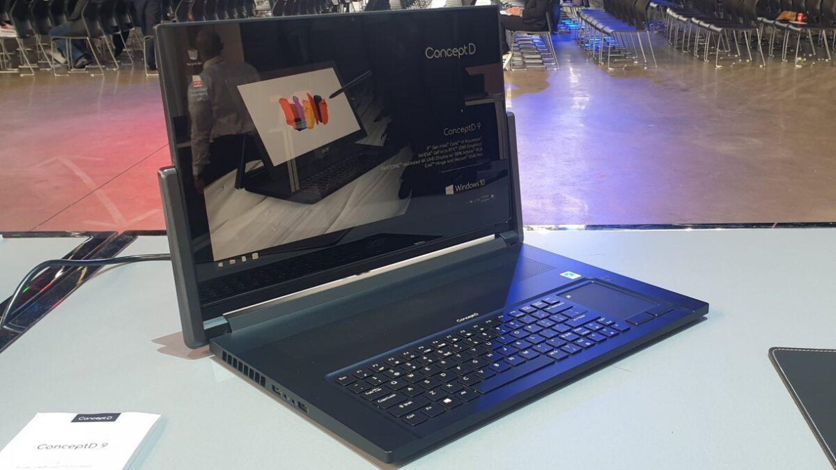 IFA 2019. Ноутбук Acer ConceptD 9 Pro с вращающимся дисплеем