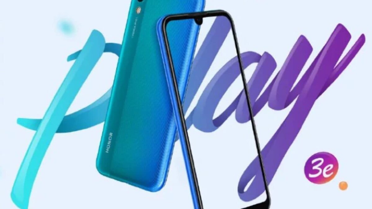 Honor выпустил бюджетный смартфон Honor Play 3e
