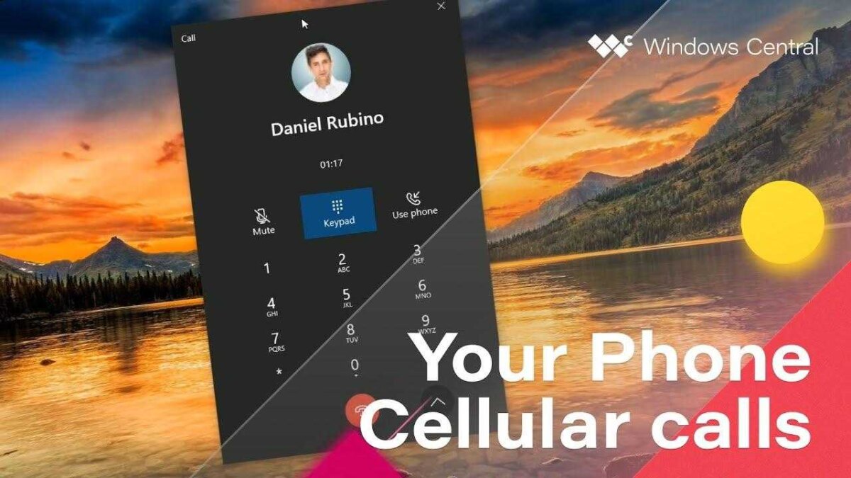 Пользователи Windows 10 смогут звонить через смартфон прямо с компьютера