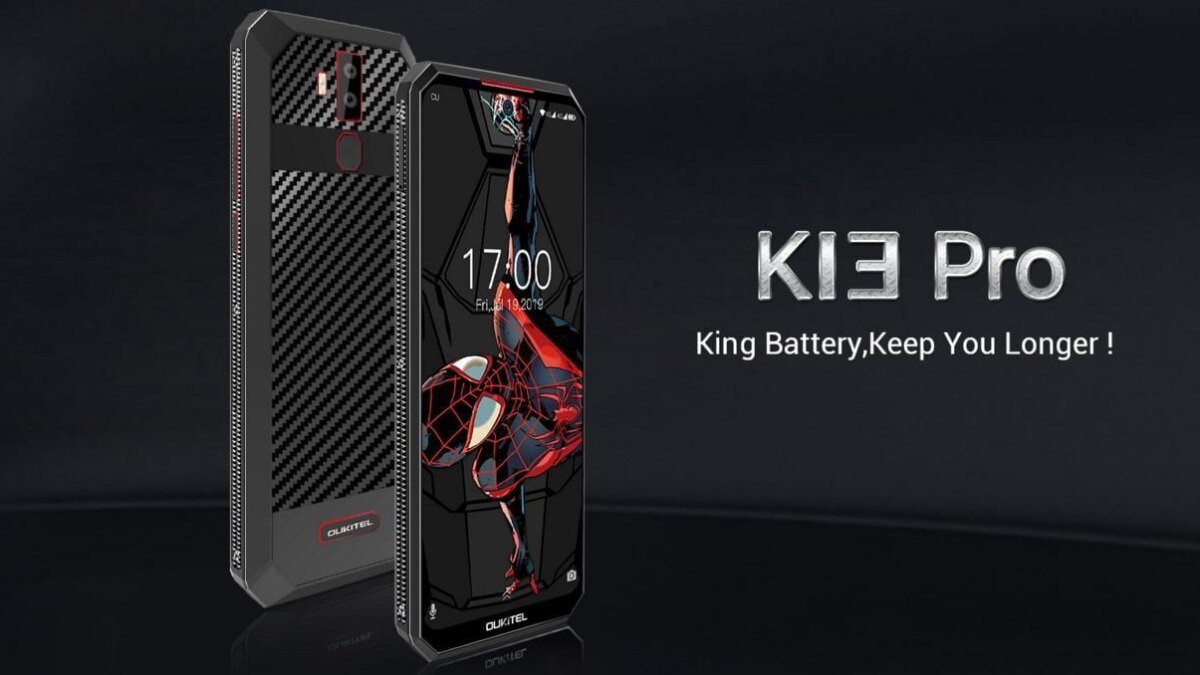 Компания Oukitel представила смартфон Oukitel K13 Pro с аккумулятором на 11000 мАч