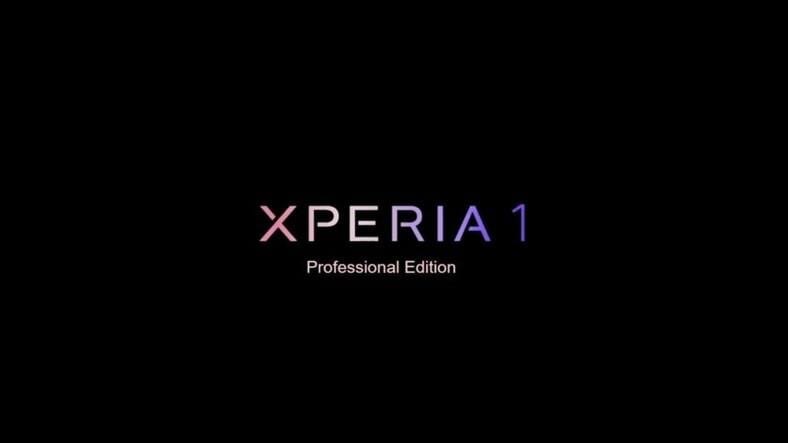 Компания Sony представила смартфон Sony Xperia 1 Professional Edition