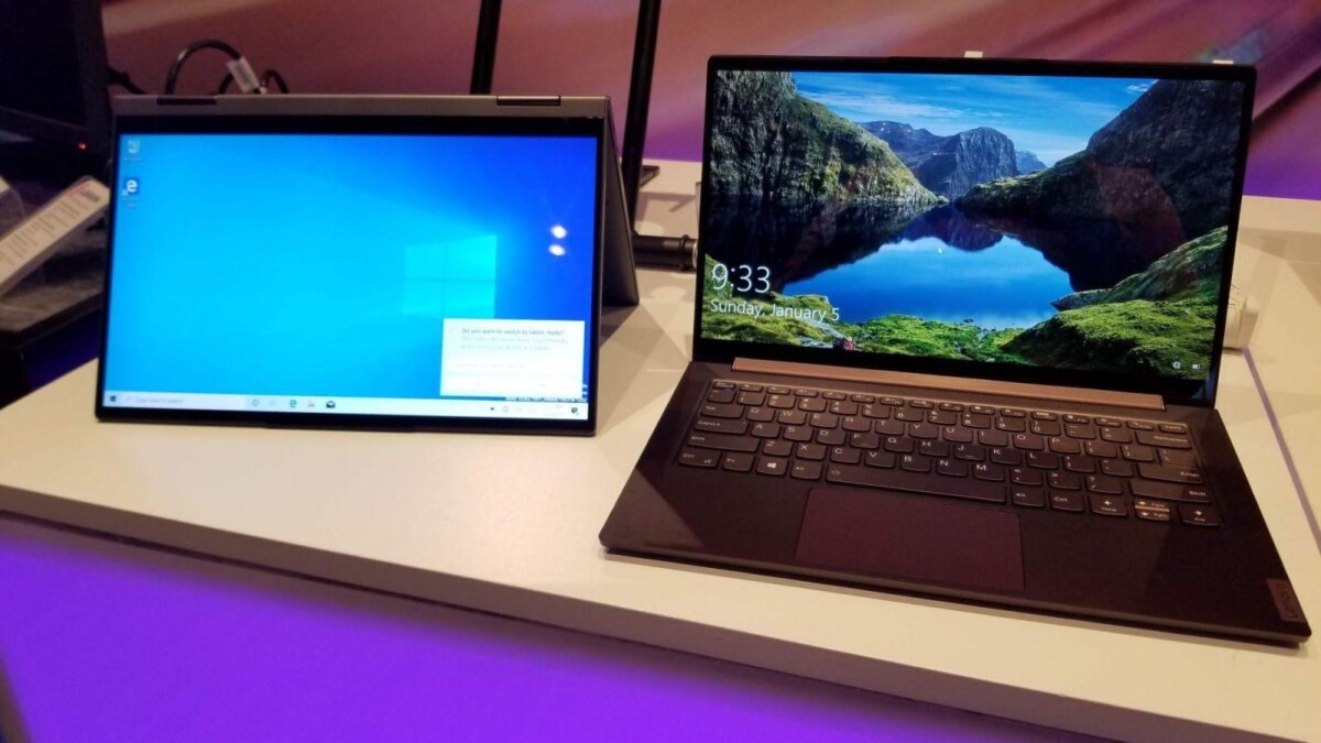 CES 2020. Lenovo представила ноутбуки с 5G