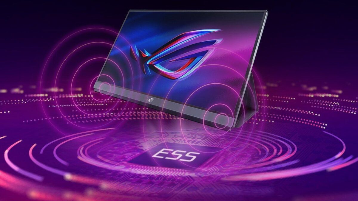 ASUS представила портативный игровой монитор Asus ROG Strix XG17AHPE