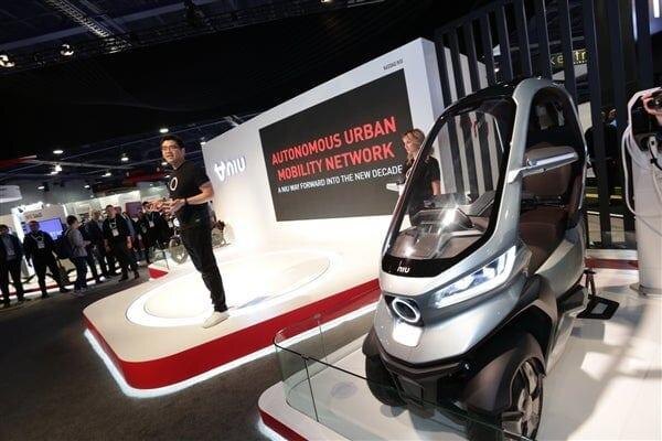 CES 2020. Первый электрический мотоцикл с автопилотом