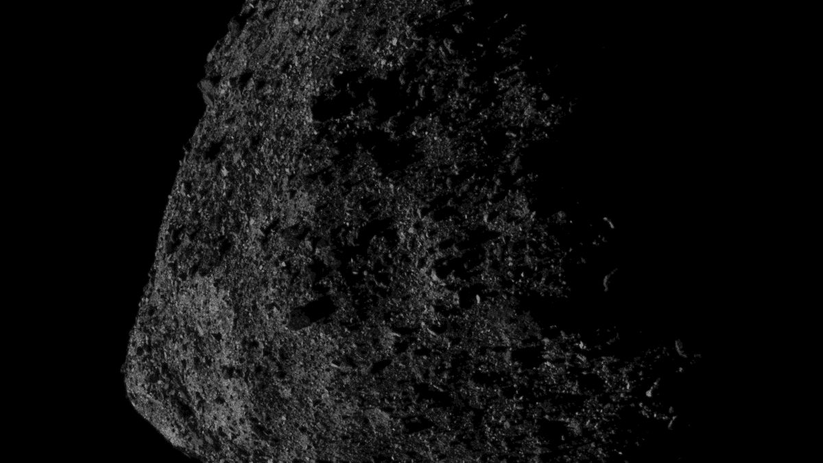 NASA показали поверхность астероида Бенну в разрешении 50699×25350