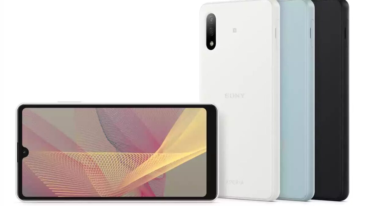 Смартфон Sony Xperia Ace 2 с задней панелью и тремя камерами