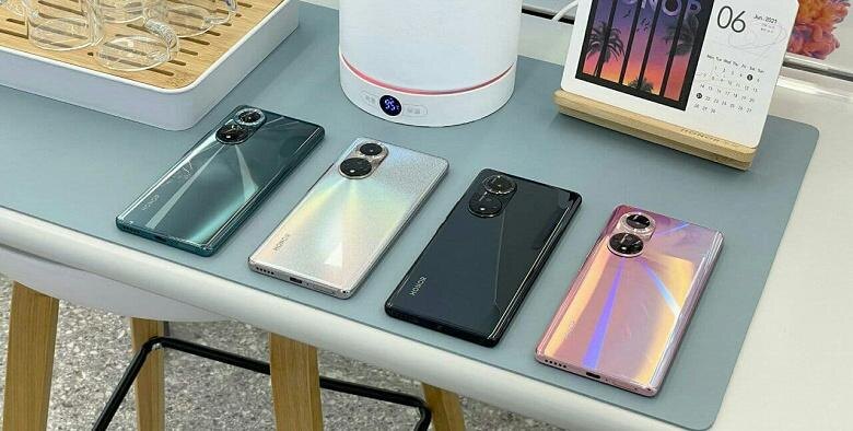 Honor 50 и 50 Pro на качественных живых фото в необычных цветах