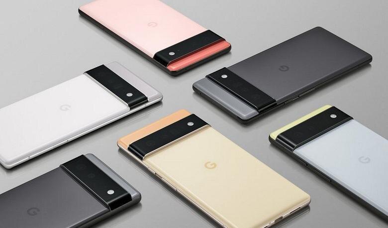Google Pixel 6 и Pixel 6 Pro показали на официальных фотографиях