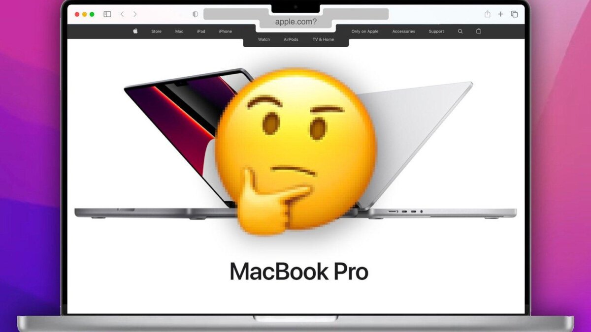 Приложения смогут использовать область вокруг выемки камеры нового MacBook Pro