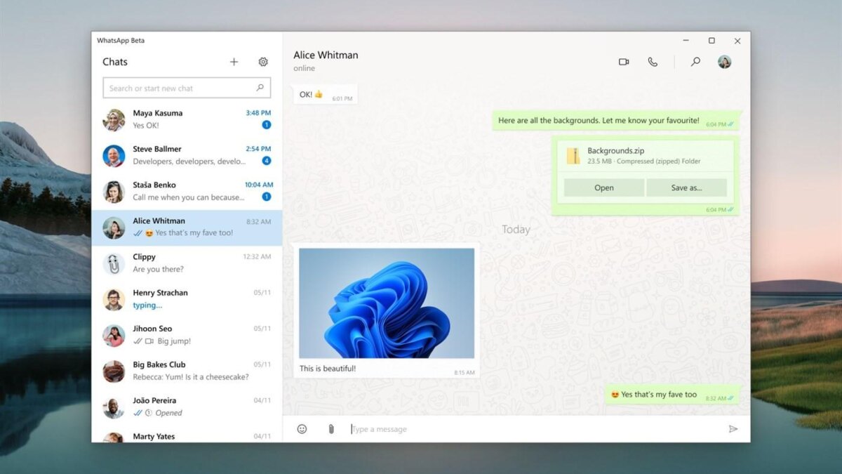 Бета-версия WhatsApp для Windows доступна для загрузки 1 Whatsapp for Windows