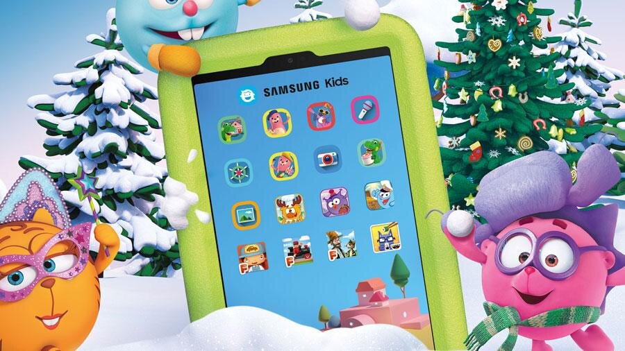 В России представили детский планшет Samsung Galaxy Tab A7 Kids Edition