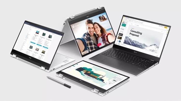 CES 2022: ASUS сделала новый Chromebook Flip CX5