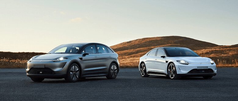 CES 2022: Sony показала свой новый электромобиль