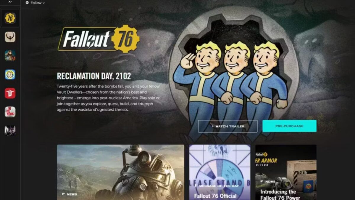 Bethesda закрывает свой лаунчер для ПК и переходит на Steam