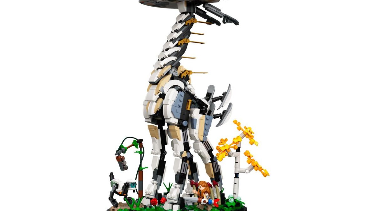 По Horizon Forbidden West представили фантастический набор Lego