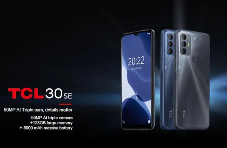 Выпущен смартфон TCL 30 SE с HD-дисплеем, тройной камерой на 50 МП и аккумулятором на 5000 мАч