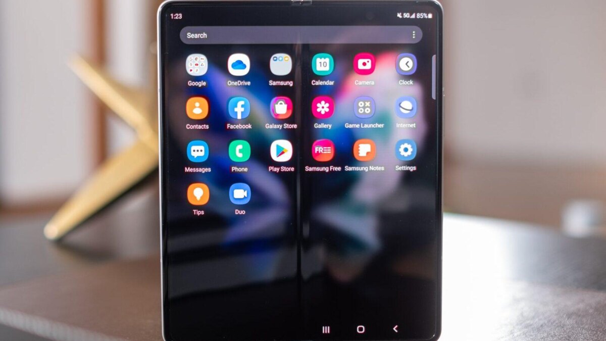 Вот как может выглядеть Samsung Galaxy Z Fold 4