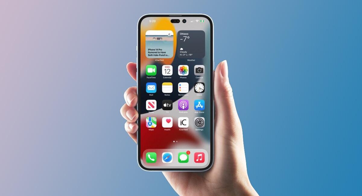 Новые рендеры iPhone 14 Pro позволяют лучше рассмотреть дизайн смартфона