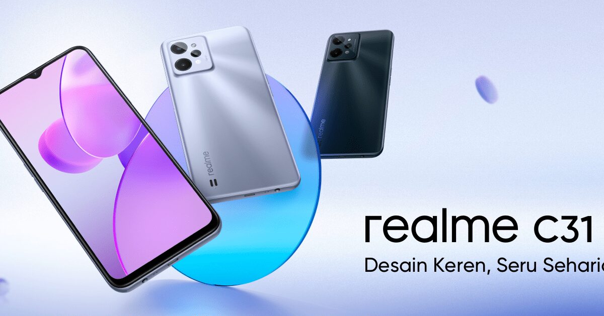 Представлен бюджетный смартфон Realme C31