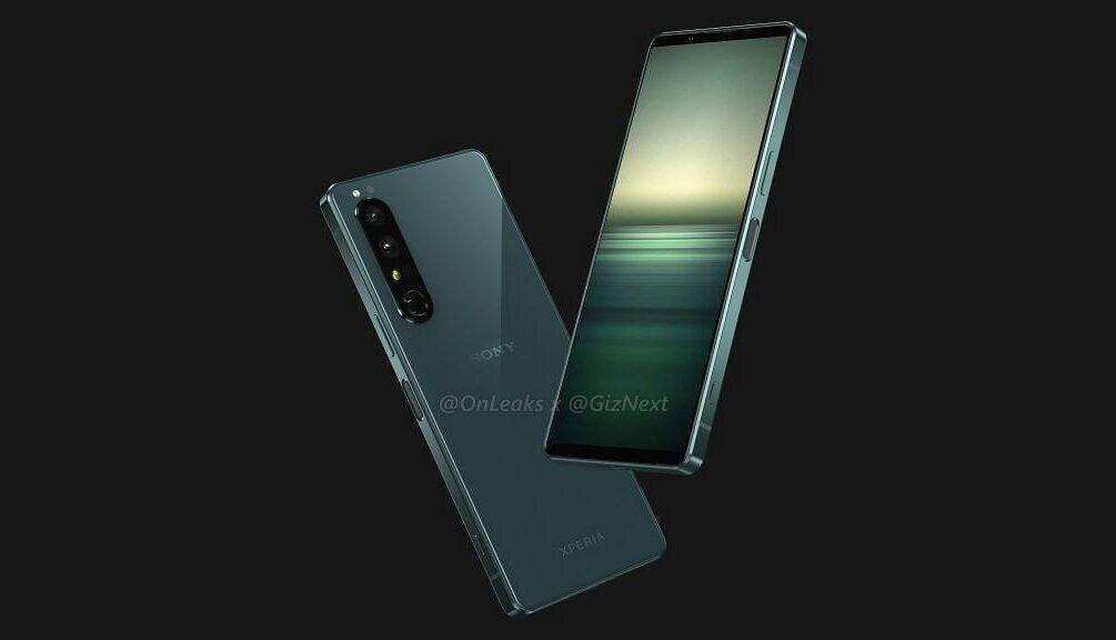 Sony Xperia 1 IV: утечка рендеров
