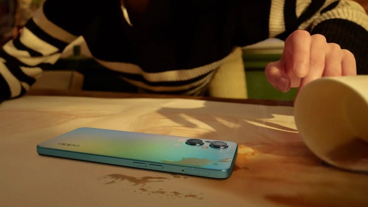 Умные часы Oppo Watch S с круглым циферблатом и ремешком из металла и ткани