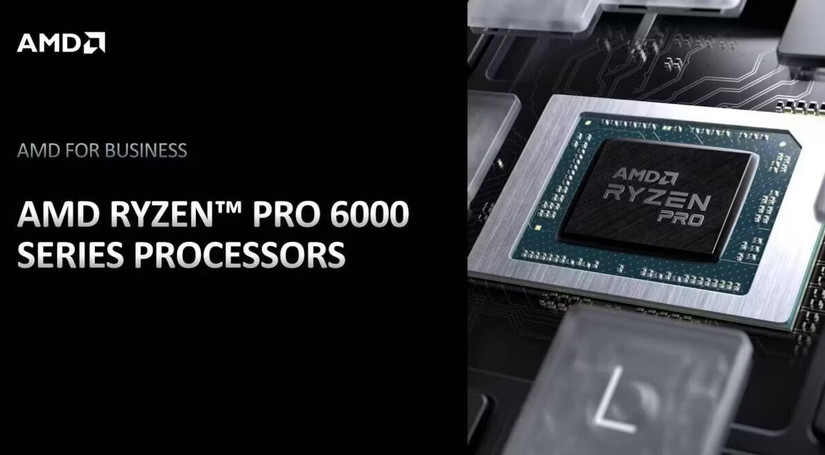AMD представила 6-нанометровый процессор Ryzen Pro 6000