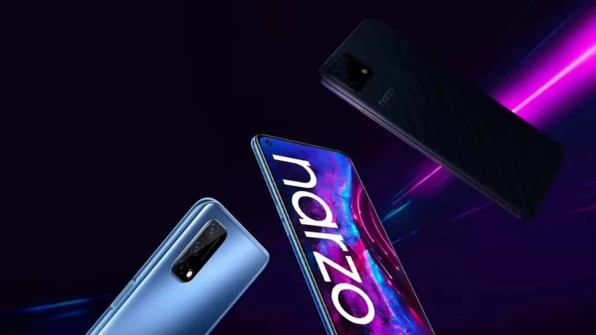 Realme Narzo 50 5G: утечка дизайна