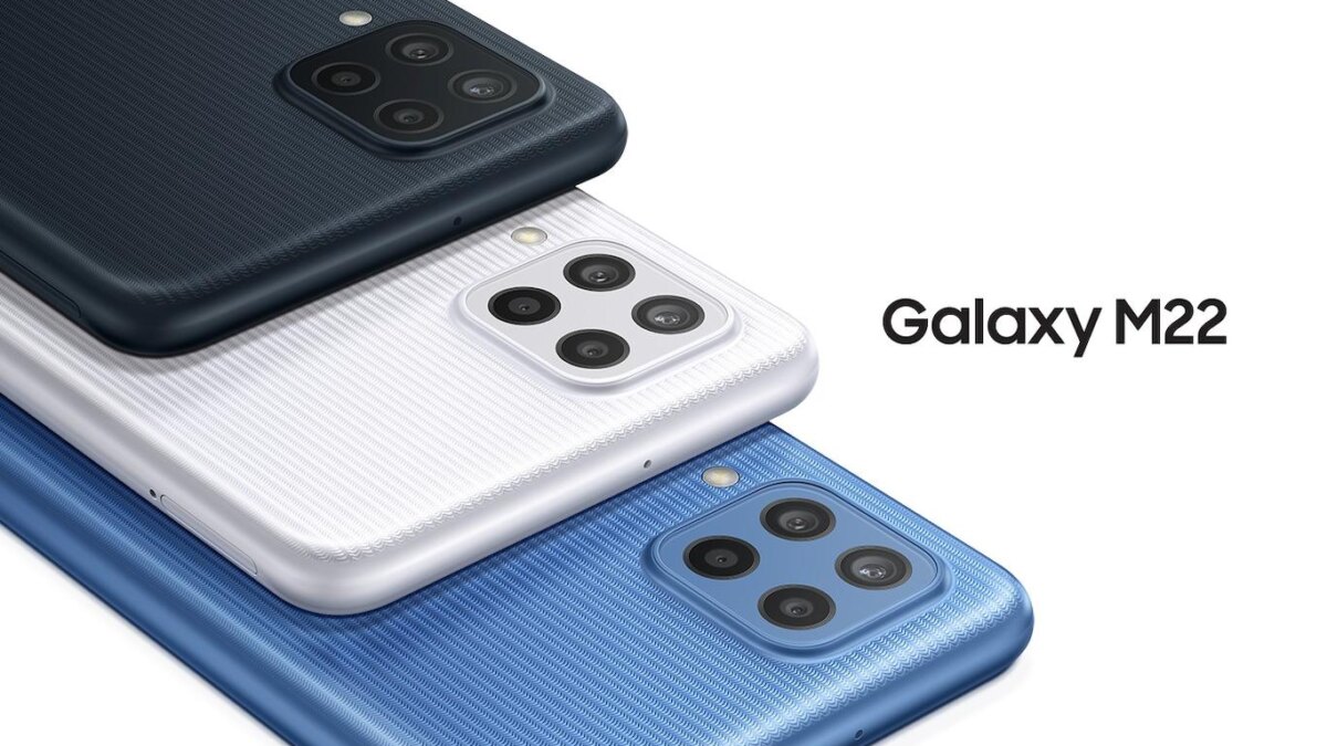 Samsung Galaxy M22 получил обновление Android 12 с One UI 4.1