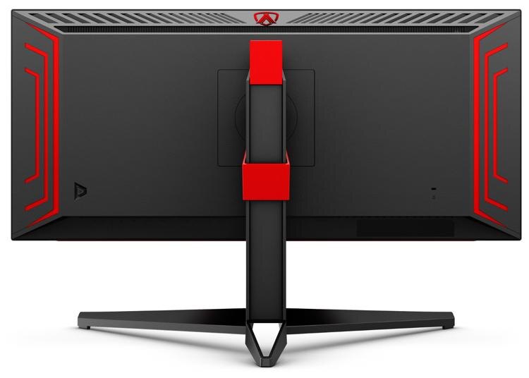 задняя панель игрового монитора AOC со светодиодной подсветкой