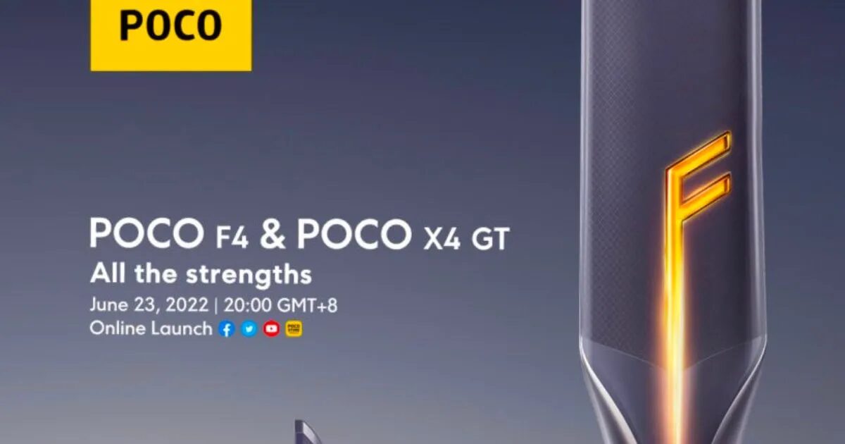Poco X4 GT поступит в продажу 23 июня