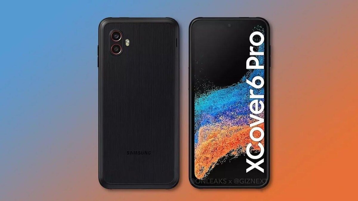 Samsung Galaxy XCover6 Pro позирует на промо-изображениях