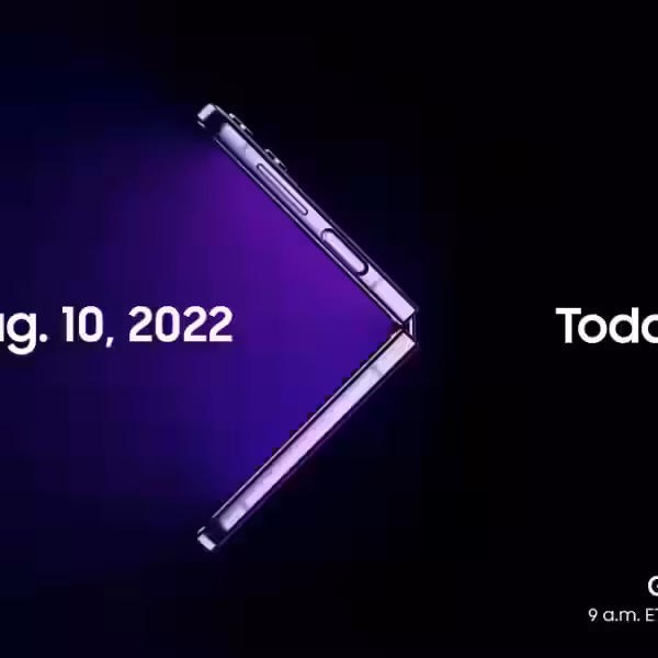 Galaxy Unpacked Invite August 2022